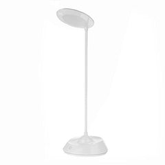 5W Rechargeable Dimmable LED Desk Lamp with Touch Sensor and 360 Degree Adjustable Light for Reading