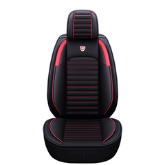 Auto Car Front Seat Cover - PU Leather Cushion Protector for Vehicle, 1 Piece