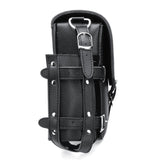 Universal Black Leather Motorcycle Saddlebags - Durable Saddle Bags for All Bikes