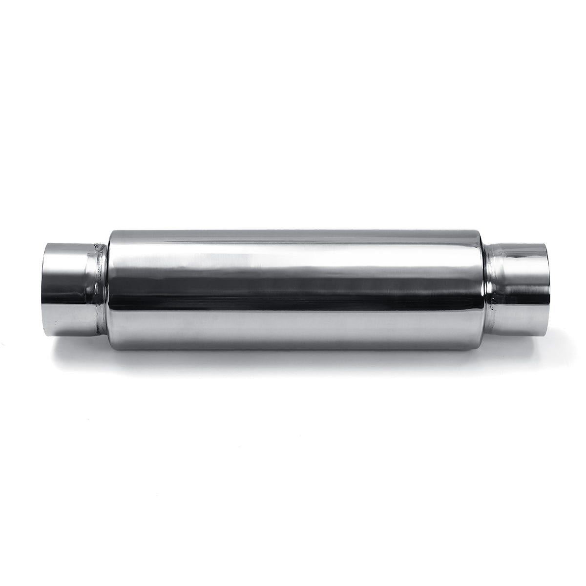 Universal 12" Exhaust Muffler Silencer Glass Pack with 3" Inlet/Outlet