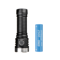 4*XHP50.2 11000LM 500M USB-C Rechargeable EDC Flashlight with Anduril UI & 2500mAh 18650 Battery