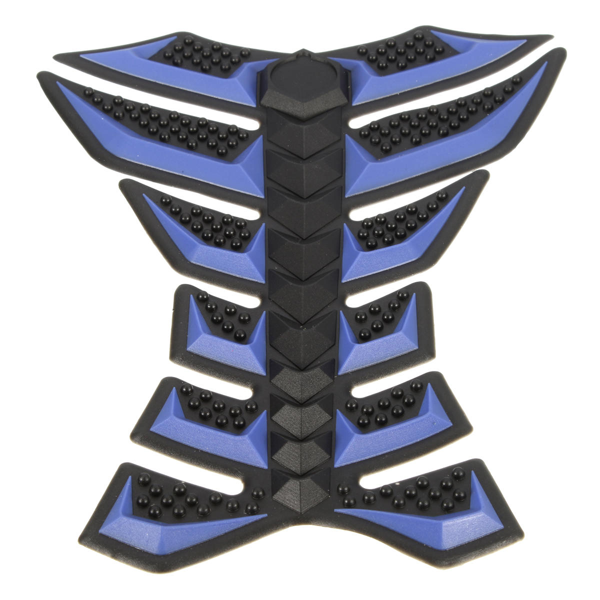 3D Rubber Tank Pad Protector Gas Fuel Decal Sticker for Motorcycles, ATVs, and Vehicles