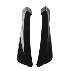 2Pcs Universal Black Rear Bumper Lip Wrap Angle Splitters for Cars