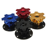 Universal Car Steel Ring Wheel Quick Release HUB Racing Adapter Snap-Off Boss Kit