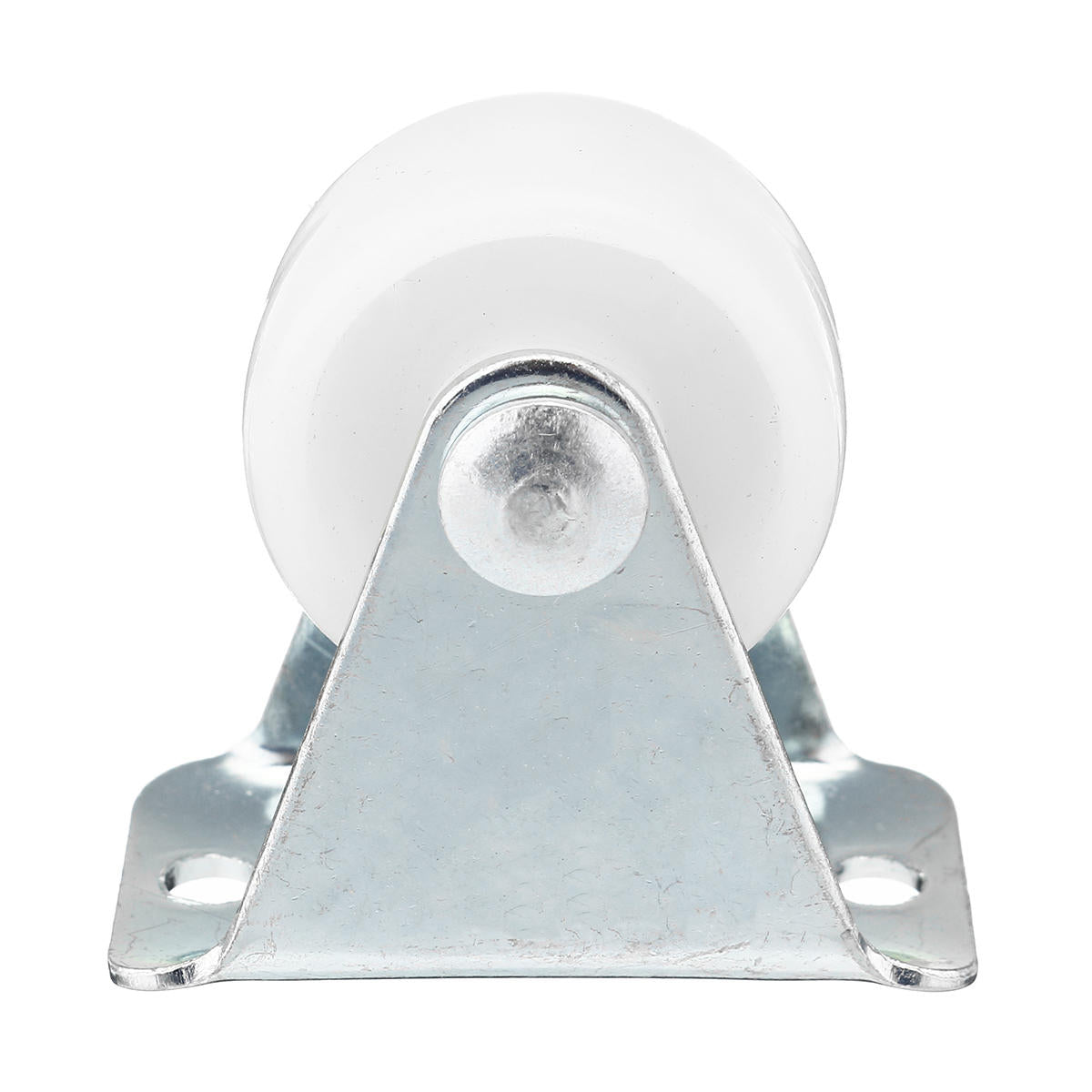 1-Inch Fixed Caster Wheels, PP Top Plate Mounted, 22lbs Capacity