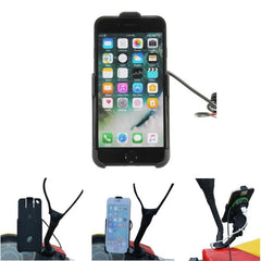 Universal Waterproof Phone GPS USB Holder for 4.7-5.5 inch iPhone 6/6s/7, 12-85V Compatibility