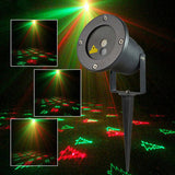 Remote Christmas Waterproof Projector: 12 Patterns for Garden, Lawn, and Stage Lighting