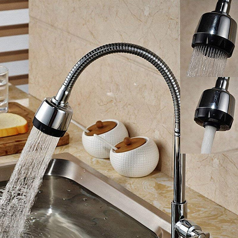 Universal Single Hole Hot and Cold Faucet for Kitchen and Bathroom