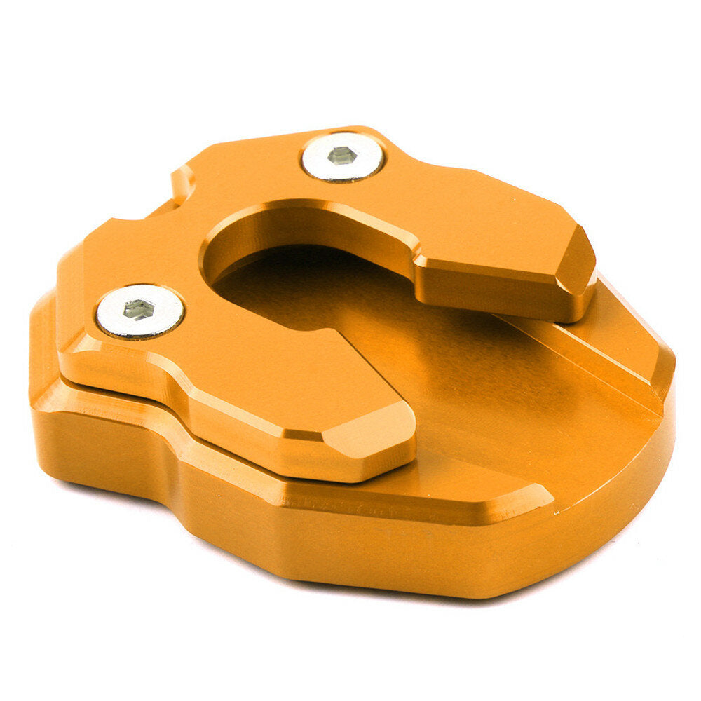 Motorcycle Side Stand Extension Pad - Flat Foot Enlarger Pegs for Stability