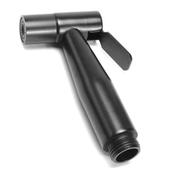 Black Handheld Toilet Bidet Sprayer - Bathroom Shattaf Douche Shower & Cloth Diaper Washer Kit