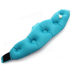 TPU Inflatable Car Pillow Neck Support - Decompression Neck Collar for Travel and Airport Use