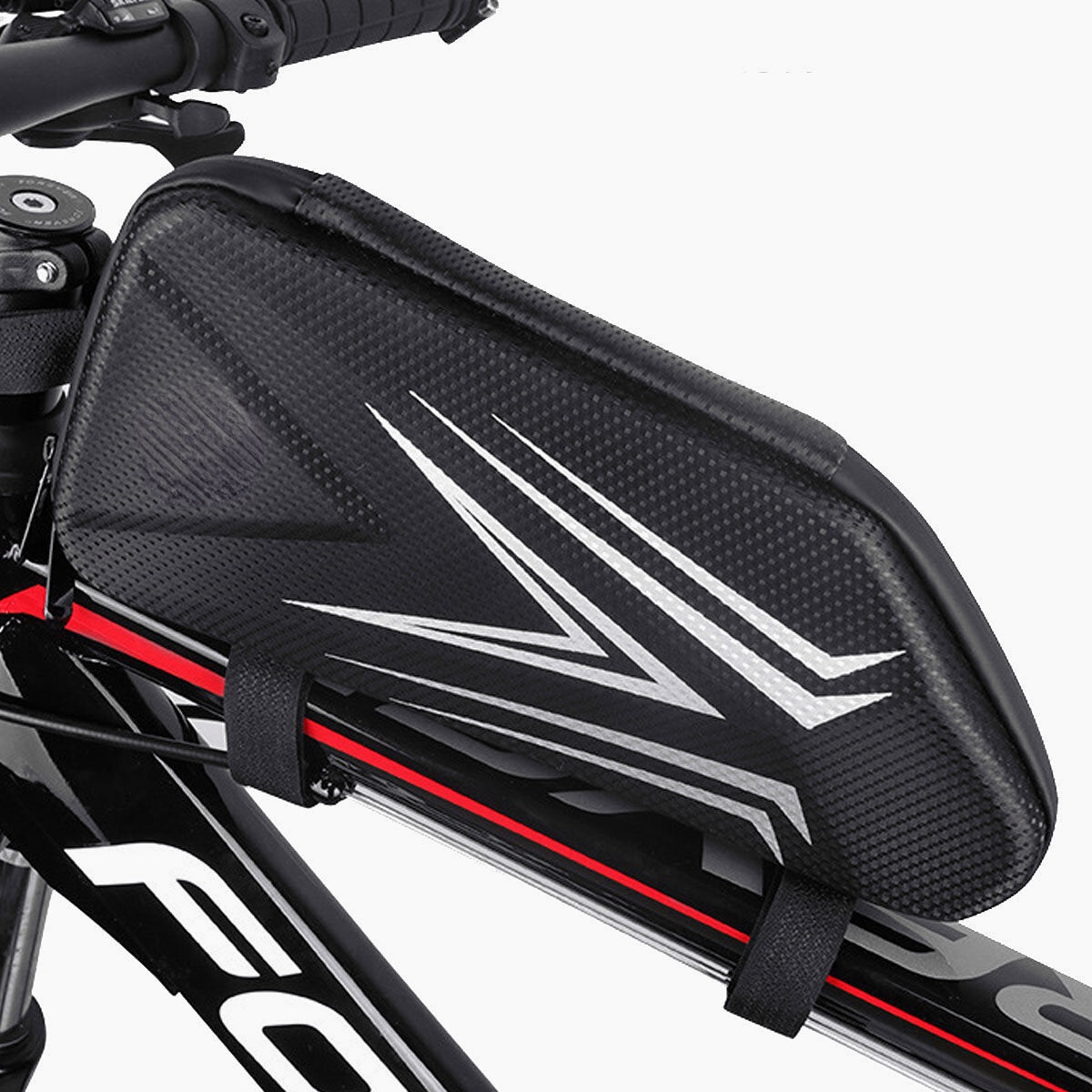 Waterproof Mountain Bike Frame Bag - Front Tube Storage Pack Pouch for Bicycles