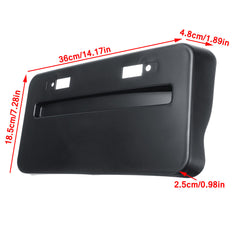 Front Bumper Side Mount License Plate Base for Mitsubishi Lancer GTS EVO X 2008-2018