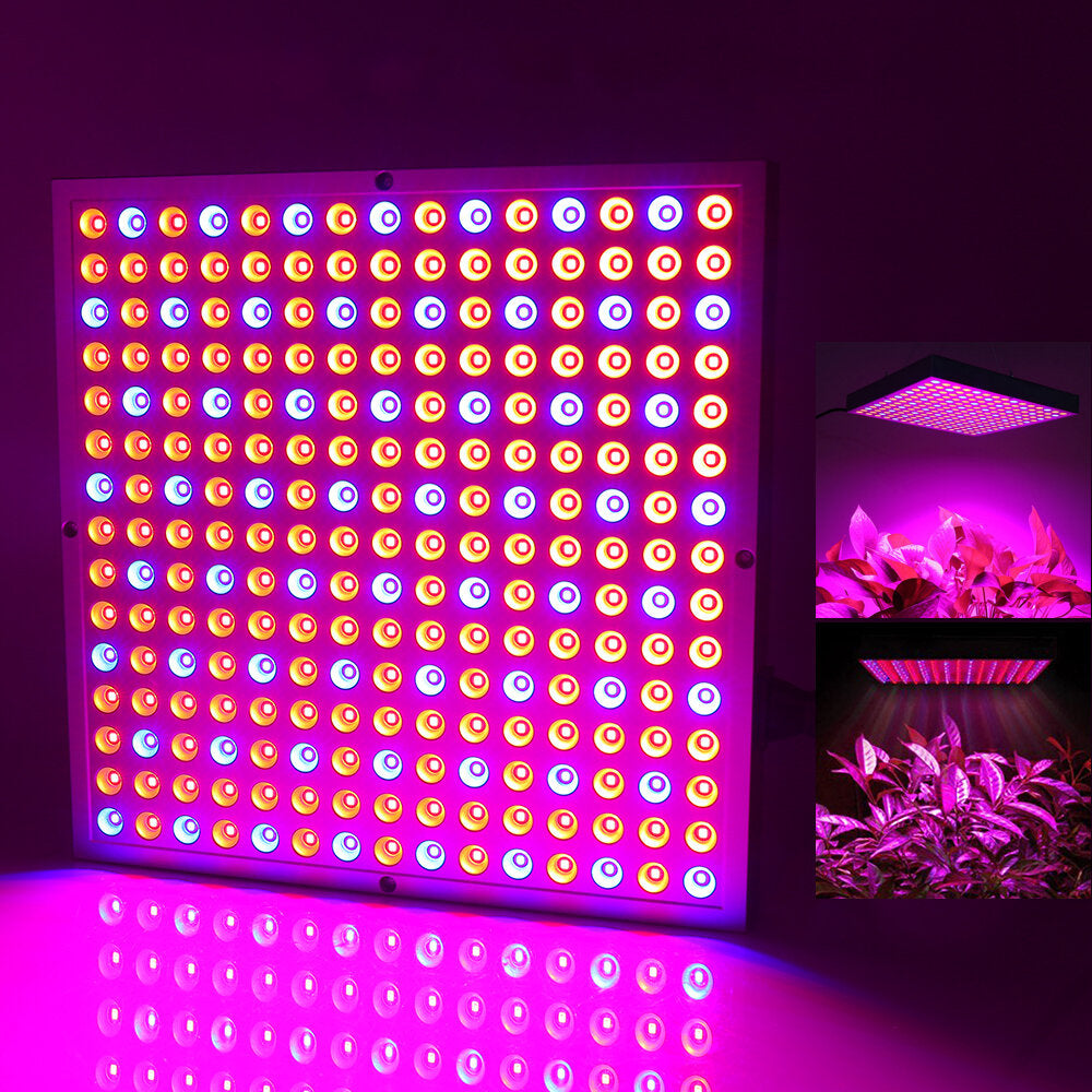 Full Spectrum 30W 225LED Grow Light Lamp for Indoor Seedling, Greenhouse, Flowering Plants AC85-265V