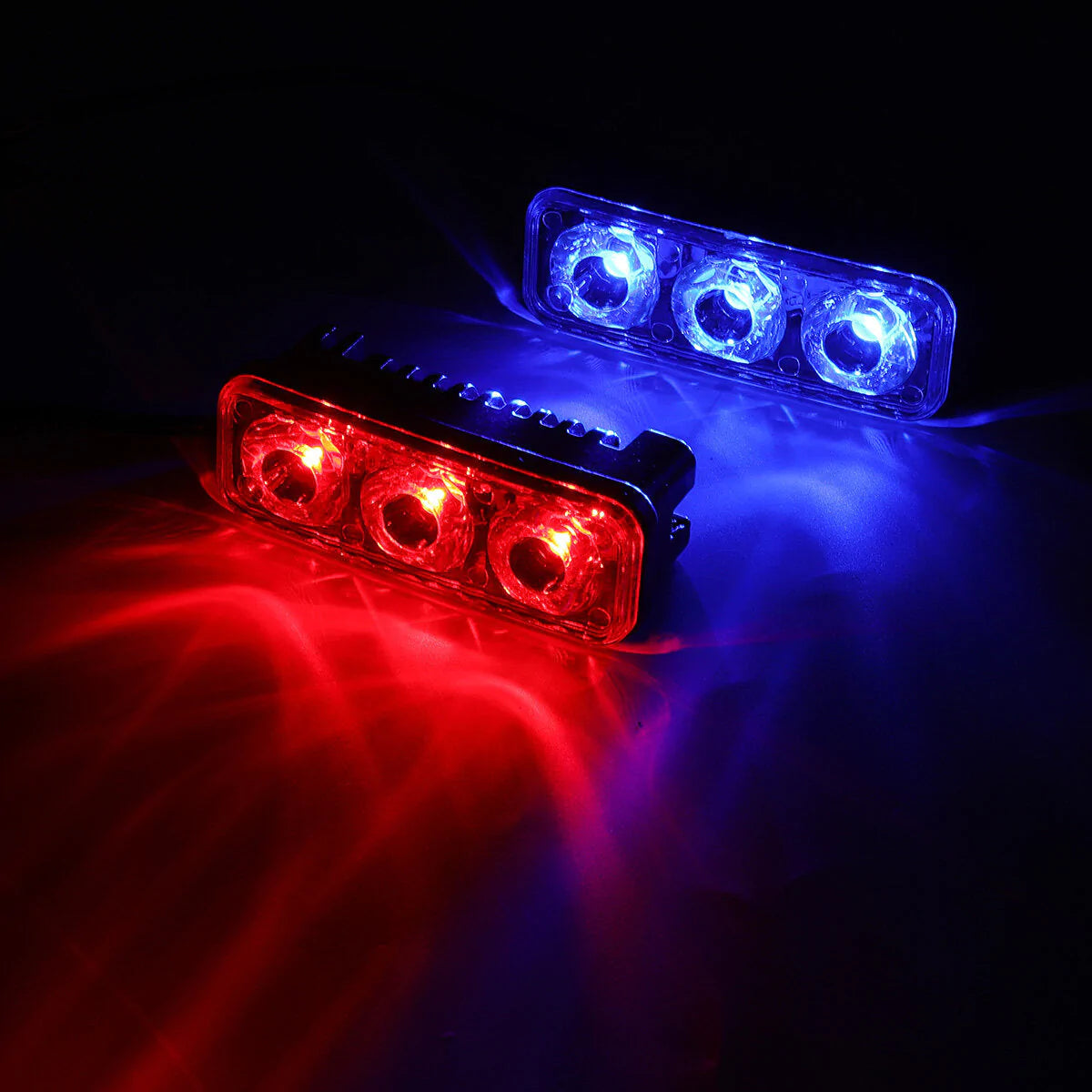 Super Bright Waterproof 3 LED Daytime Running Light for Car & Motorcycle Modification