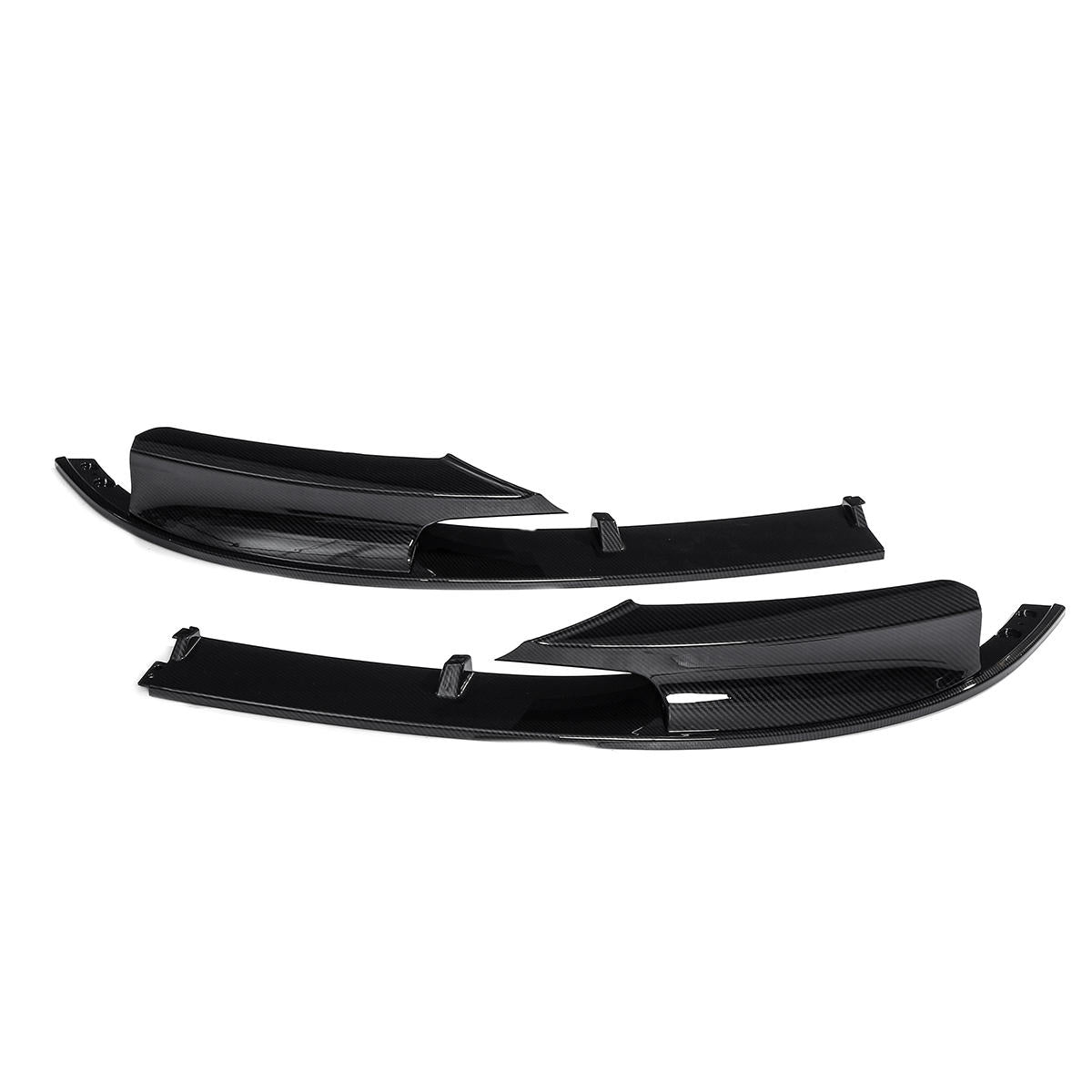 Carbon Fiber Front Bumper Protector Cover Splitter Lip - Durable, Stylish Car Accessory