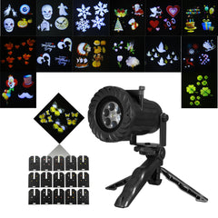 15 Patterns LED Projector Stage Light for Party DJ Disco with Remote Control