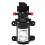 130PSI 6L/Min High Pressure Diaphragm Water Pump - Self-Priming for Caravan, Camping, Boat