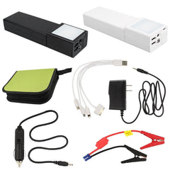 12V 10000mAh Power Bank Battery Car Charger with Carrying Bag - Emergency Starting Machine