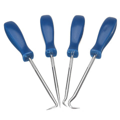 4pcs Pick and Hook Set - O Ring, Oil Seal, Gasket Puller Remover Craft Hand Tool