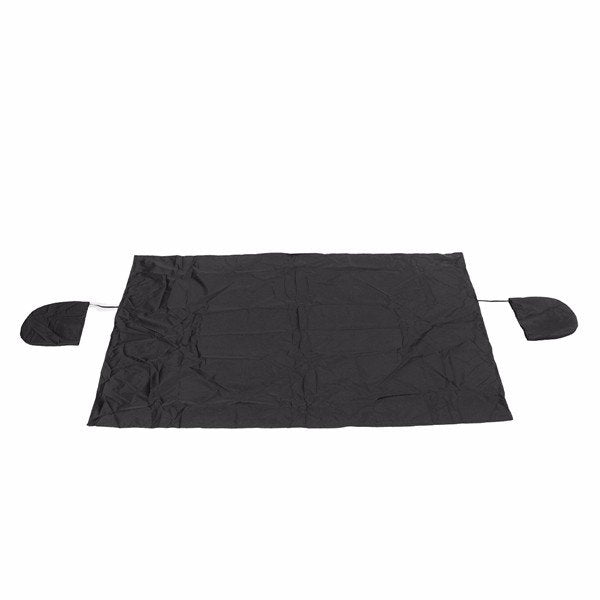 Waterproof Car Front Windshield Mirror Cover - Rain, Snow, Ice Resistant Protector