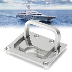 316 Edelstahl Ring Pull Griff Luke Latch Lift für Yacht Flush Fitting Hebe Hardware