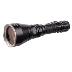 568lm 3394m Super Throw LEP Flashlight - Long Distance Tactical Spotlight, Waterproof 21700 Torch