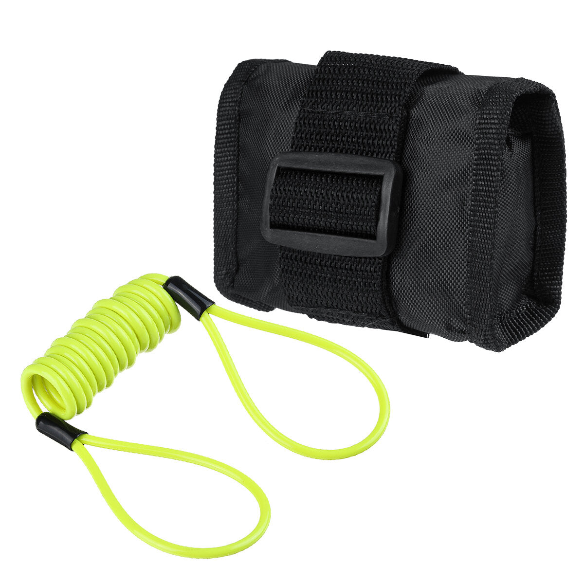 1.2m/4ft Motorcycle Bike Alarm Lock Bag with Reminder Cable - 5 Colors Available