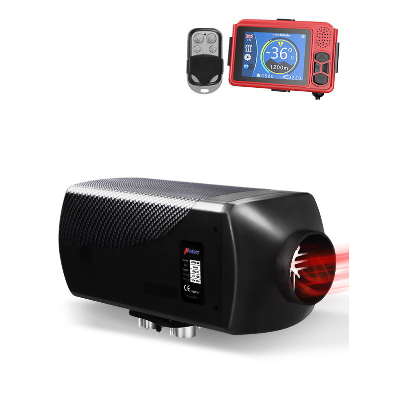 12V 5-8KW Diesel Air Parking Heater with Remote Control & LCD Monitor for Car, RV, Motorhome, Trailer, Truck, Boat