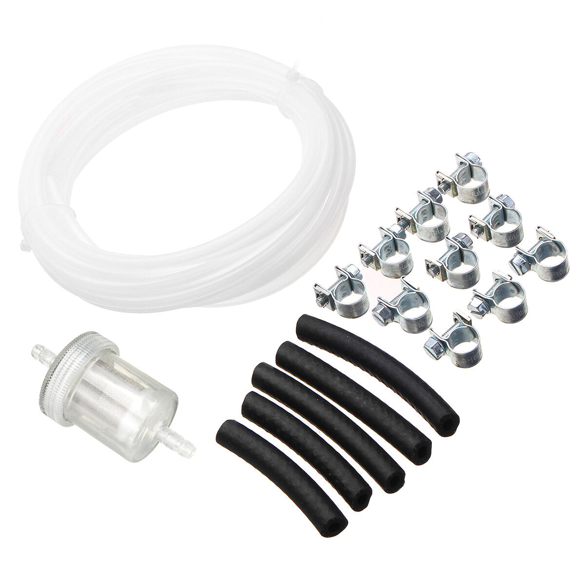Inline Fuel Pipe Hose Clip & Filter Kit for Webasto Eberspacher Diesel Heater