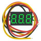 0.28in DC LED Digital Voltmeter 0-100V Auto Car Mobile Power Voltage Testing Detector