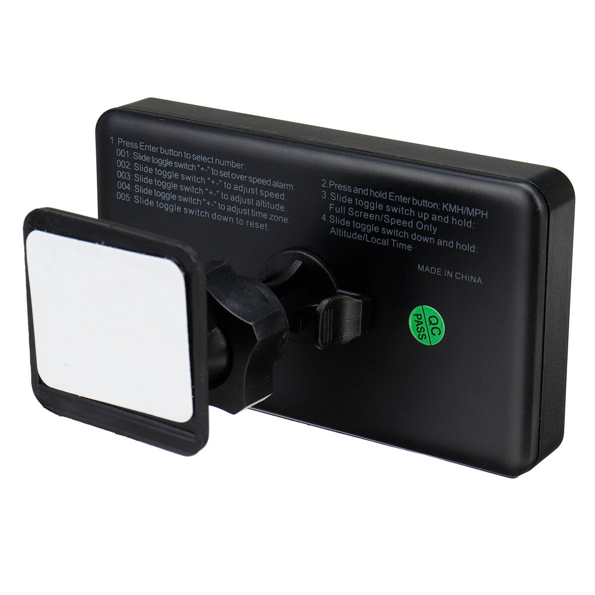 4.5" Car Digital GPS Speedometer HUD: Overspeed, Altitude, Time, MPH/KM/H, Warning Alarm