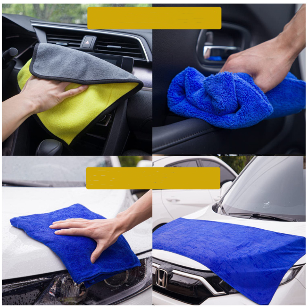 14-Piece Car Wash Tools Set: Includes Car Wash Brush, Tire Cleaning Brush, Car Wipes, and More