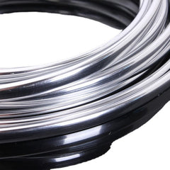 6M Chrome Moulding Trim Strip for Car Door Edge Scratch Protection