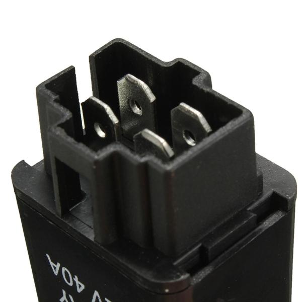 12V 4-Pin Car Auto Relay for Alarm Systems - Suitable for Automotive, Van, Boat, and Bike