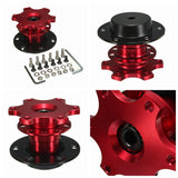 Universal Car Steel Ring Wheel Quick Release HUB Racing Adapter Snap-Off Boss Kit