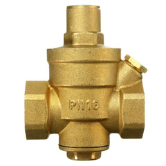Adjustable Water Heater Pressure Reducing Valve with Gauge and Safety Relief Regulator Controller
