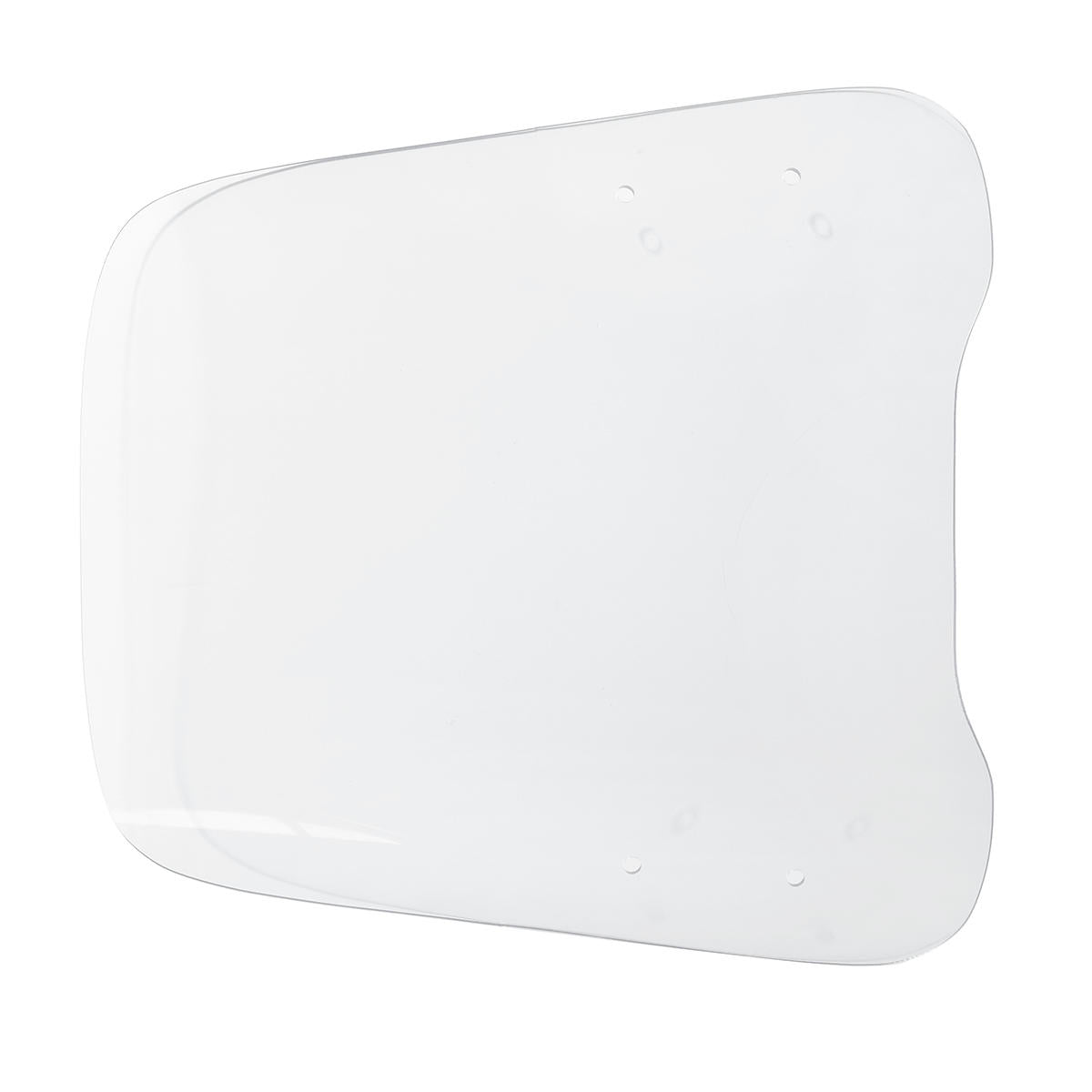 Universal Motorcycle Clear Windshield Deflector - 3mm Thick Scooter Windscreen