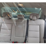 1.4x1.8M Transparent Car Isolation Curtain - Fully Enclosed Protective Film for Main Driving Seat