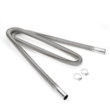 2M Stainless Steel Exhaust Pipe for Diesel Parking Air Heater, 2.5cm Gas Vent Tank