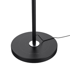 24W Floor Lamp, 2700-6500K Color Temp, 5 Brightness Levels, RF Remote, 20000h LED Lifespan