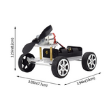 DIY Wind Power Car Kit - Educational Science & Technology Experiment Toy