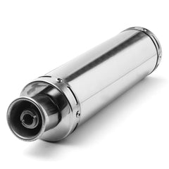 High-Performance Stainless Steel Scooter Exhaust Muffler 88x300mm