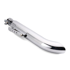 Universal Motorcycle Cafe Racer Exhaust Muffler Pipe Silencer with Sliding Bracket