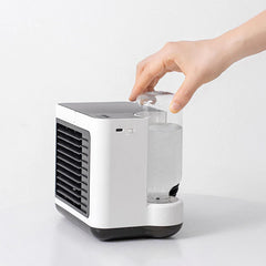 USB Charging Mini Air Cooler: Negative Ion, Desktop Fan, Water Cooling