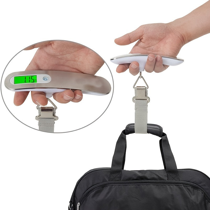 110lb/50kg Digital Portable Luggage Scale with 4 Units for Suitcases