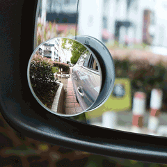 360 Degree Wide Angle Round Convex Blind Spot Mirror for Car Parking & Rear View