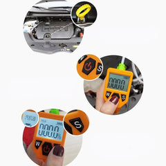 Engine Oil Tester with LED Display - Auto Check Oil Quality Detector & Gas Analyzer for Car Testing