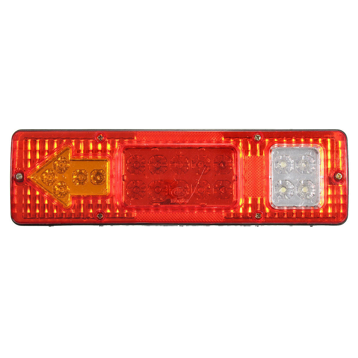 1.5W 24V LED Brake Tail Light Turning Signal Lamp - Red, Universal Fit, High Brightness