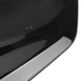 Gloss Black Fog Light Bezel Bumper Cover Cap for Infiniti Q50 Sport